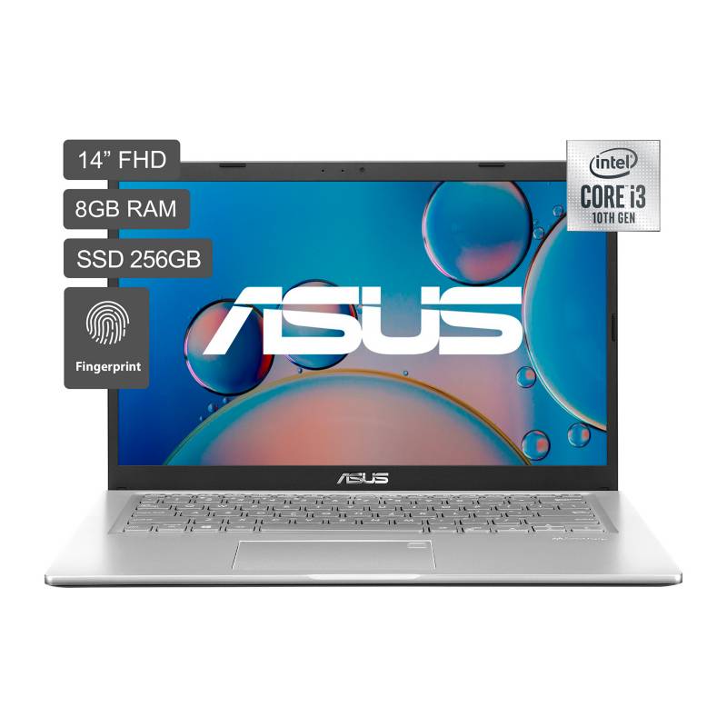 ASUS - ASUS Laptop Intel Core i3-1005G1 14" FHD 256SSD 8GB RAM