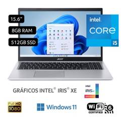 ACER - Laptop ACER Aspire 5 Intel Core i5 11° Gen 8GB RAM 512 GB SSD 15.6'' 