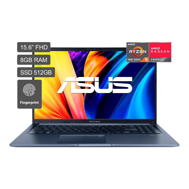 ASUS - Laptop Asus AMD Ryzen 5 8GB 512 GB Asus Laptop Serie 4000 15.6''