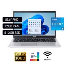 ACER - Laptop ACER Aspire 5 Intel Core i5 11° Gen 12GB RAM 512 GB SSD 15.6''
