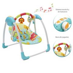 PRIORI - Columpio Para Bebé Con Vibración Y Sonido