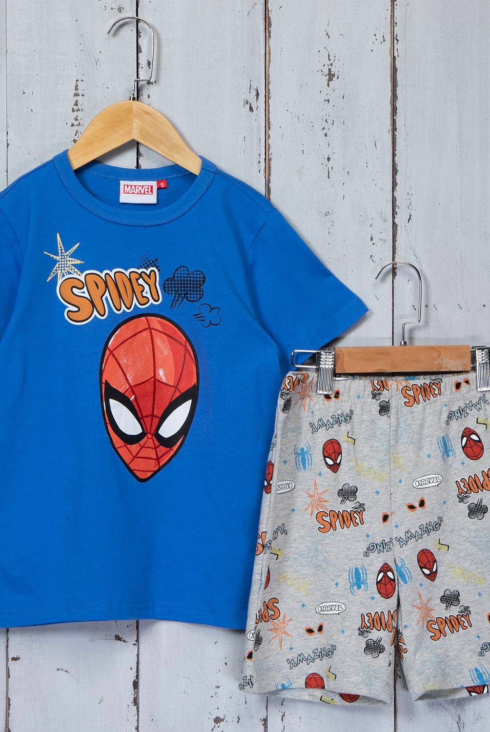 Pijama largo de 'Spiderman' 'Marvel' - 2 piezas