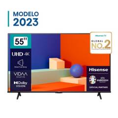 HISENSE - Smart TV 55 4K UHD 55A6K Vidaa Hisense