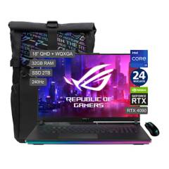 Gamer Intel Core i9 RTX4090 32GB 2TB SSD ROG Strix SCAR 18 13° Gen 18"