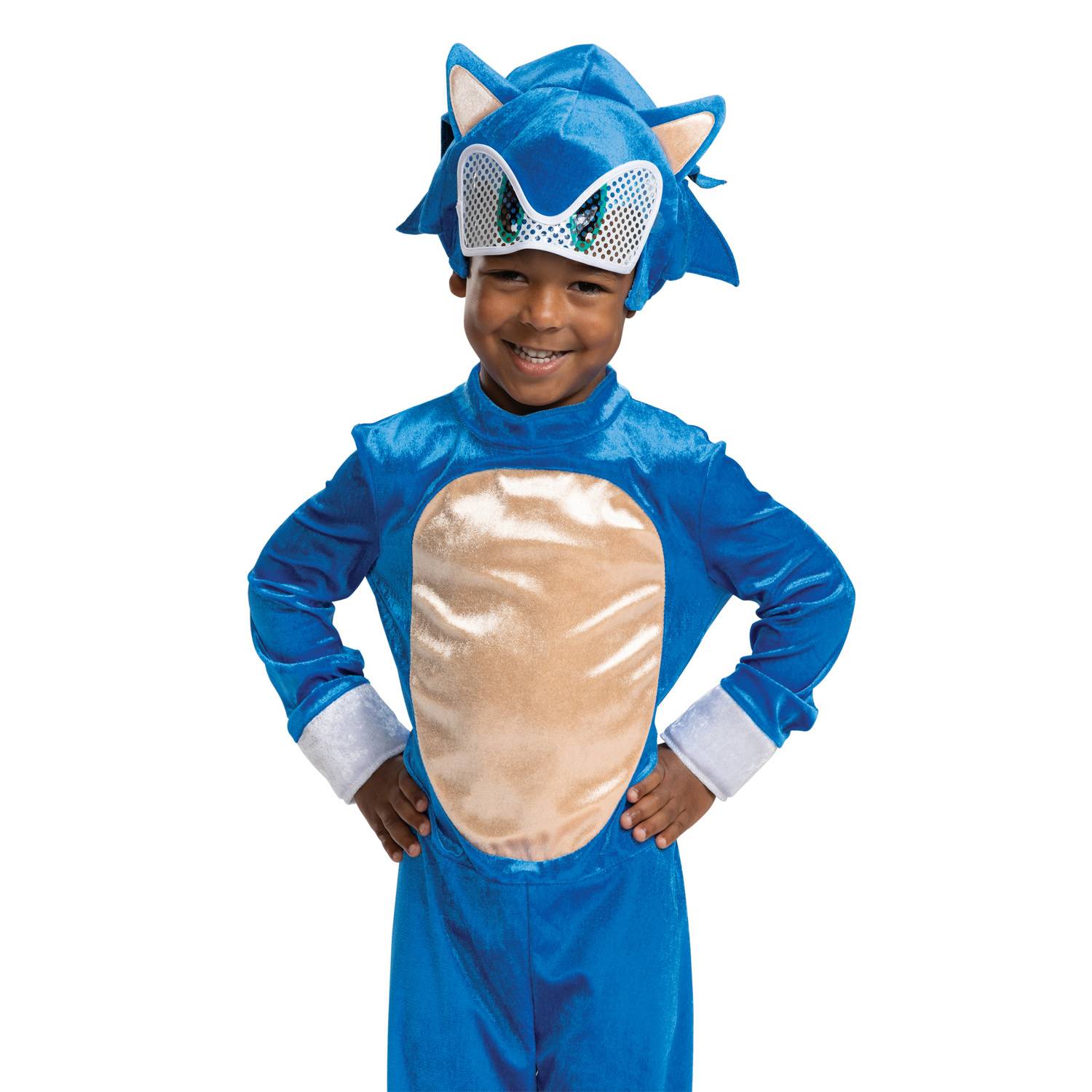 Disguise Disfraz de película Sonic 2 para niños pequeños, Azul