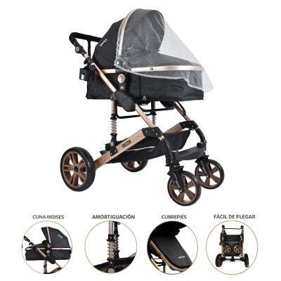 Coche Bebe Cuna Moises con Portabebe Frezzio PRIORI