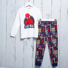 SPIDERMAN - Pijama Niño Manga Larga Algodón Spiderman