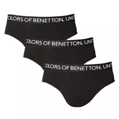BENETTON - Pack 3 Calzoncillo Algodón Hombre Benetton