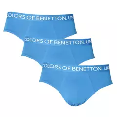 BENETTON - Pack 3 Calzoncillo Algodón Hombre Benetton