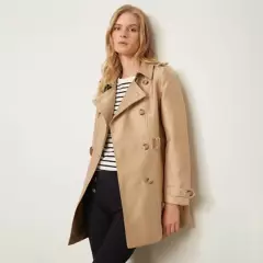 ELLE - Trench Casual Mujer Elle