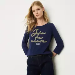 ELLE - Polo Casual Mujer Elle