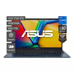 ASUS - Laptop Asus Intel Core I7 De 10 Nucleos 16Gb Ram 1 Tb Ssd Vivobook 15 13° Gen 15.6"