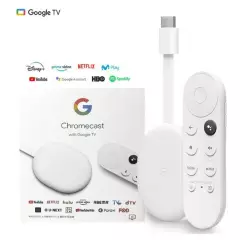 GOOGLE - Chromecast 4 Google TV 4K Movistar Play Disney+ Youtube