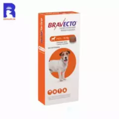 BRAVECTO - Antipulgas Para Perro Bravecto 250mg 4.5 -10 kg