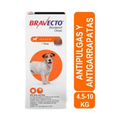 BRAVECTO - Bravecto Antipulgas para Perros 250 mg 4.5 - 10 Kg