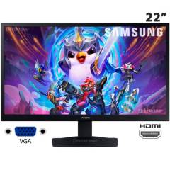 SAMSUNG - Monitor Samsung 22" LED, Full HD, VA, 60 Hz, HDMI / VGA