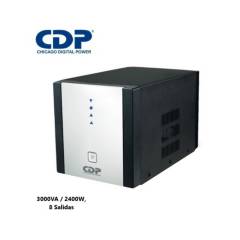 CDP - Estabilizador CDP R-AVR3008I, 3000VA / 2400W, 8 Salidas