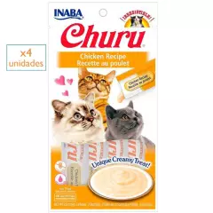 MOR - Churu Pollo Snack Húmedo para Gatos