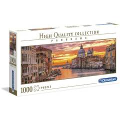 CLEMENTONI - Clementoni Rompecabezas Panorama de 1000 piezas - Canal de Venecia