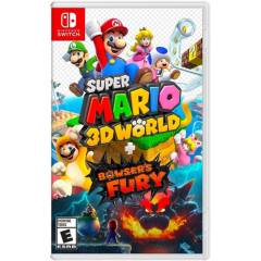 Videojuego Super Mario 3D World Bowsers Fury Nintendo Switch