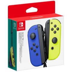 NINTENDO - Controles Joy Con Neon azul amarillo Nintendo Switch