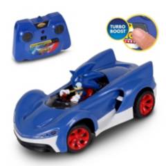 SONIC - Sonic Hedgehog - Carro a Control Remoto con Turbo Boost