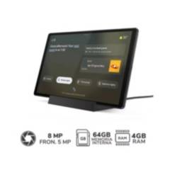 LENOVO - Tablet Lenovo Smart Tab M10 FHD Plus 10.3 4GB 64GB Android10 soporte