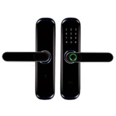 OEM - Cerradura Digital Tuya Puertas Interiores Inteligente Wifi HR01 Negro