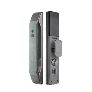 OEM - Cerradura Automática Push-Pull Inteligente WiFi DF05 Negro