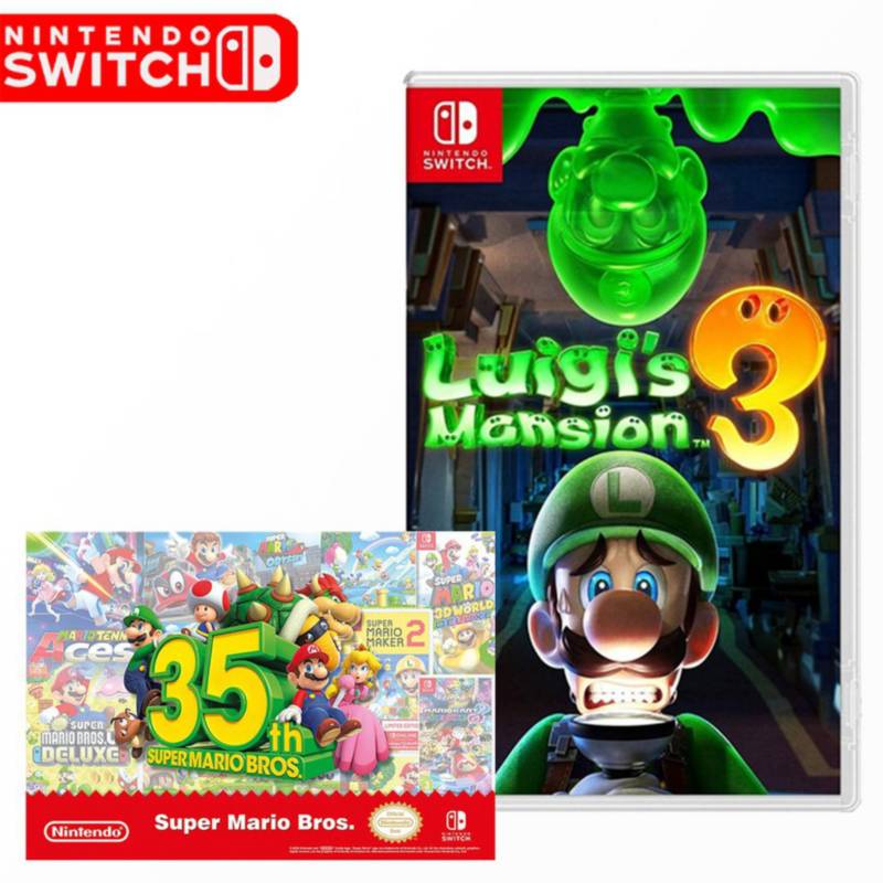 NINTENDO - Luigis mansion 3 nintendo switch + poster
