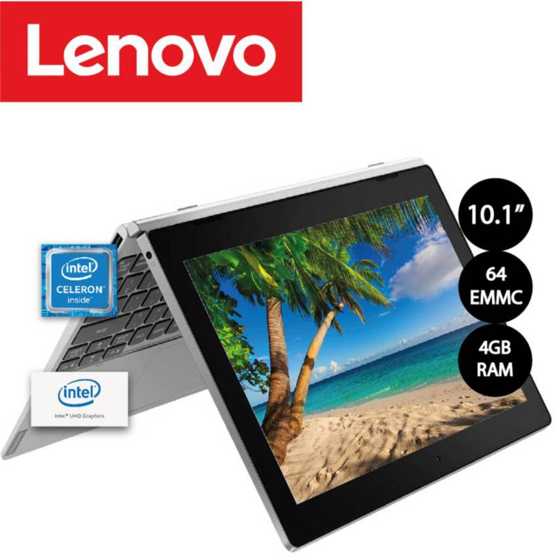 Laptop Lenovo D330 10igl Celeron N4020 4gb 64gb Emmc 10 1hd Win10 Lenovo 8006