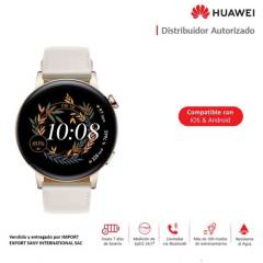 HUAWEI - Smartwatch huawei gt 3 42 mm blanco