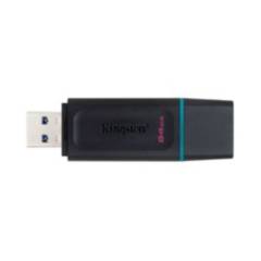 KINGSTON - Kingston Memoria USB 64GB 3.2 DataTraveler Exodia Negro