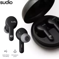 SUDIO - Audifonos Bluetooth 5.2 TWS Noise Cancelling IPX4 Sudio A2