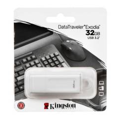 KINGSTON - MEMORIA USB 3.2 KINGSTON EXODIA DE 32 GB BLANCO