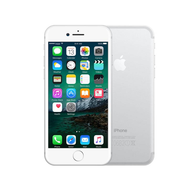APPLE - iPhone 7 128gb Plata - Entrega Inmediata - Reacondicionado.