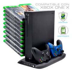 Base Cargador Stand Ventilador Cooler Para Xbox One X Rac Store