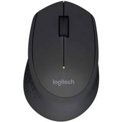 LOGITECH - Mouse Logitech M280 Inalambrico USB ergonómica - Negro