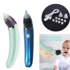 GENERICO - Aspirador o succionador eléctrico nasal bebe y niños AZUL