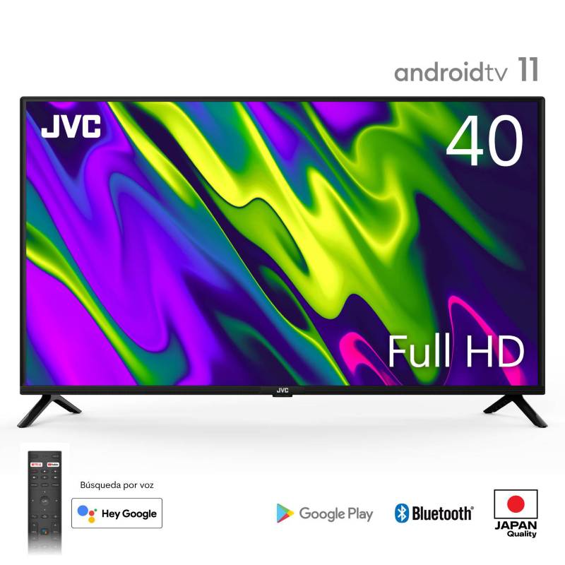 JVC - Televisor JVC Led 40 Full HD Android Smart Tv LT-40KB308.
