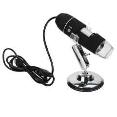 GENERICO - Microscopio digital usb 1600x 8 led camara 2mp