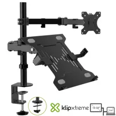KLIPXTREME - Rack Soporte Monitor Y Laptop 13-32 Articulado Klip Xtreme KMM-301