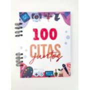 Libro / Album 100 Citas Juntos para Parejas - Corazones GENERICO