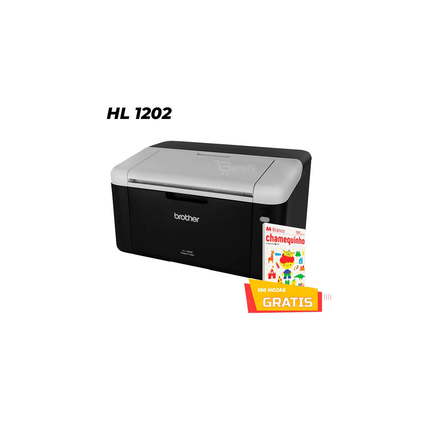 Impresora Brother HL-1202 Laser Monocromatica Negro