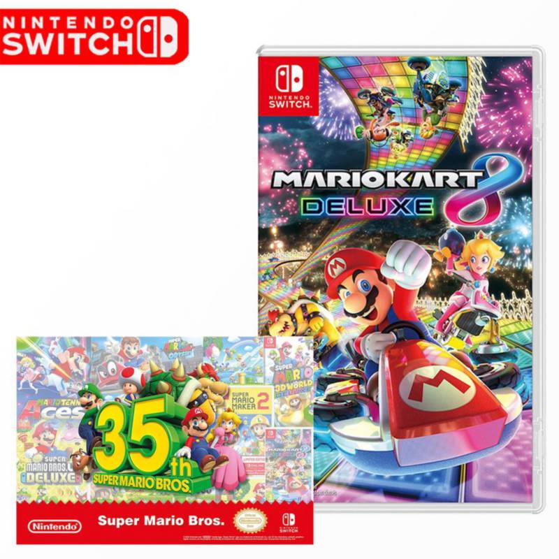 NINTENDO - Mario Kart 8 Deluxe Nintendo Switch + Poster