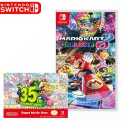 Mario Kart 8 Deluxe Nintendo Switch + Poster