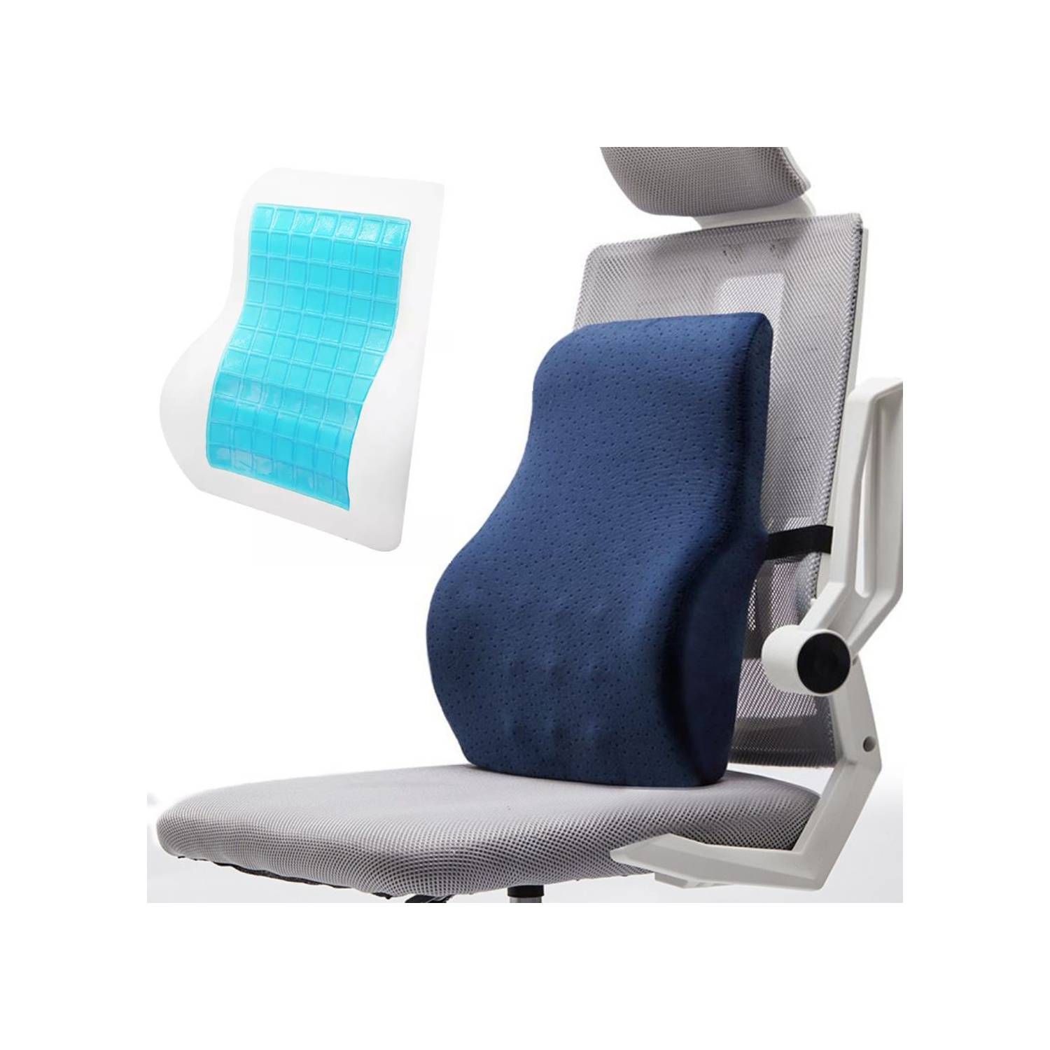 Cojín Ergonómico Viscoelastico Lumbar Benice - Promart