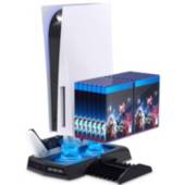 Kit 6 en 1 para Mando PS5 Case Rígido con Estuche y 4 Grips ipl