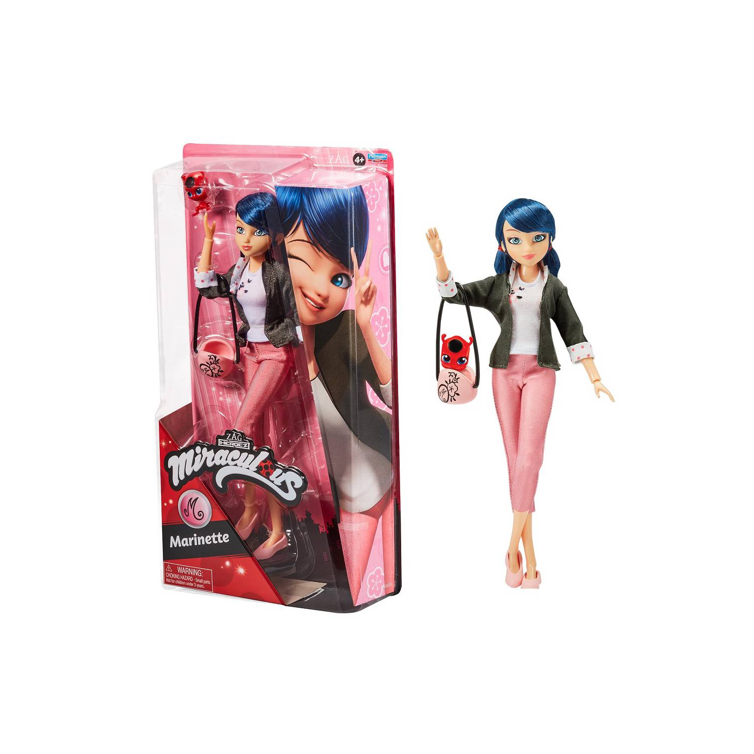 Miraculous Ladybug Mu eca Marinette 28 Cm Articulada PLAYMATES