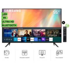 Televisor Samsung LED Smart TV 55 Crystal UHD 4K UN55AU7090GXPE